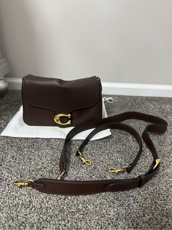 Coach Handbags - Coach Soft Tabby Shoulder Bag Brass/Maple